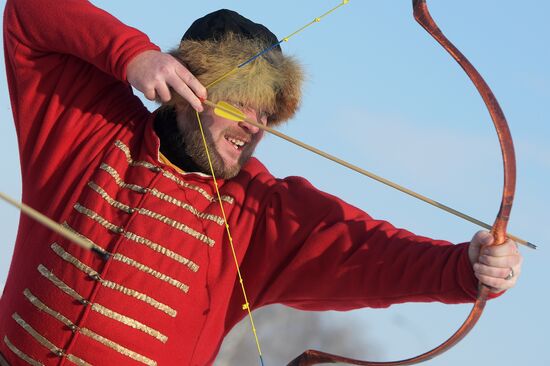 Kysh Batyr winter games in Bolgar