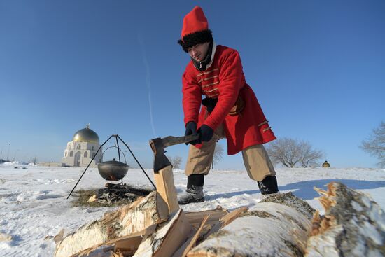 Kysh Batyr winter games in Bolgar