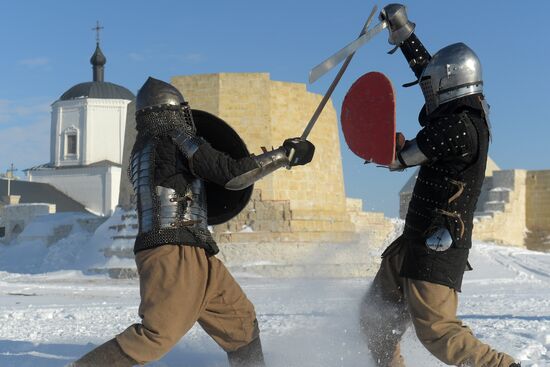 Kysh Batyr winter games in Bolgar