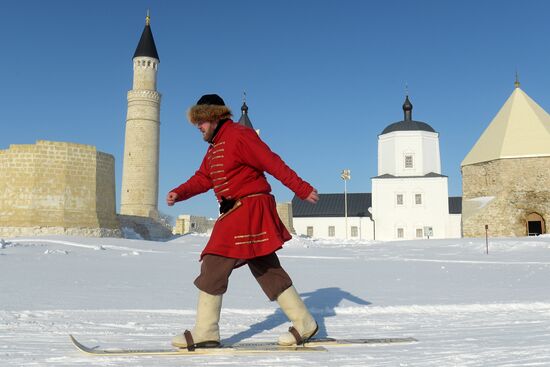 Kysh Batyr winter games in Bolgar