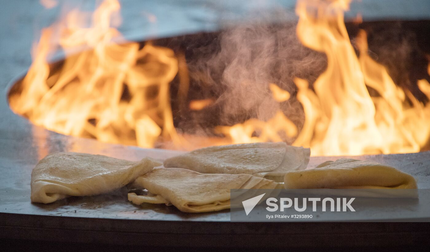 Maslenitsa celebrations in Moscow