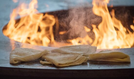 Maslenitsa celebrations in Moscow