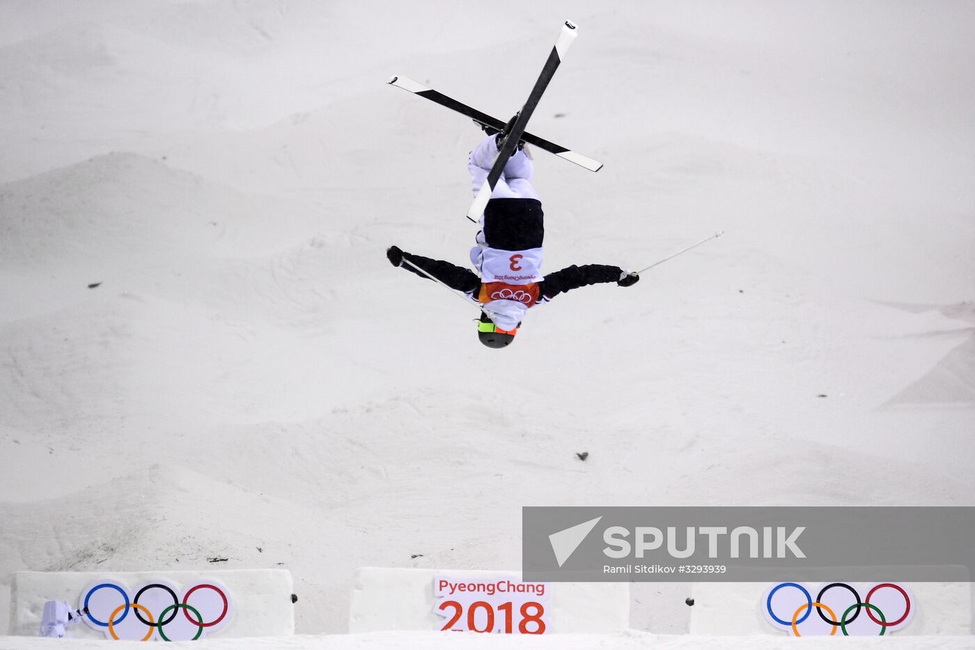 2018 Winter Olympics. Freestyle skiing. Women. Moguls