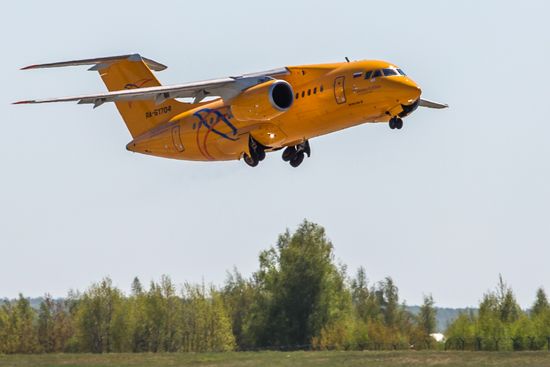 Passenger plane crash in Moscow Region