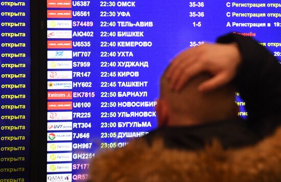 Domodedovo airport update