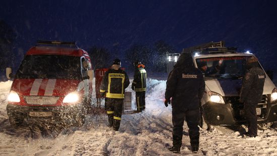 Passenger plane crash in Moscow Region