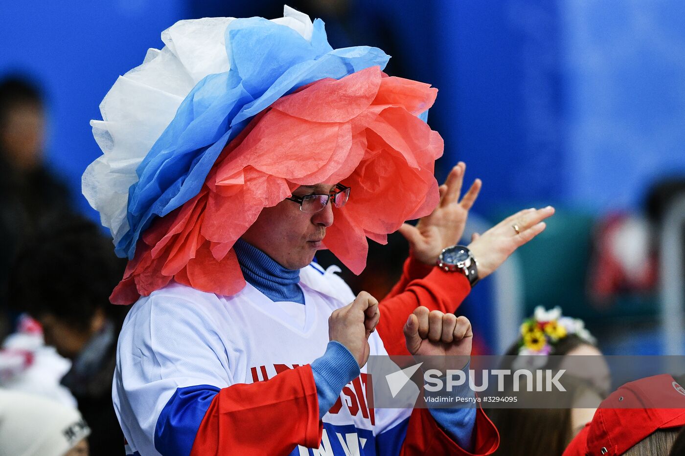 2018 Winter Olympics. Ice hockey. Women. Canada vs. Russia