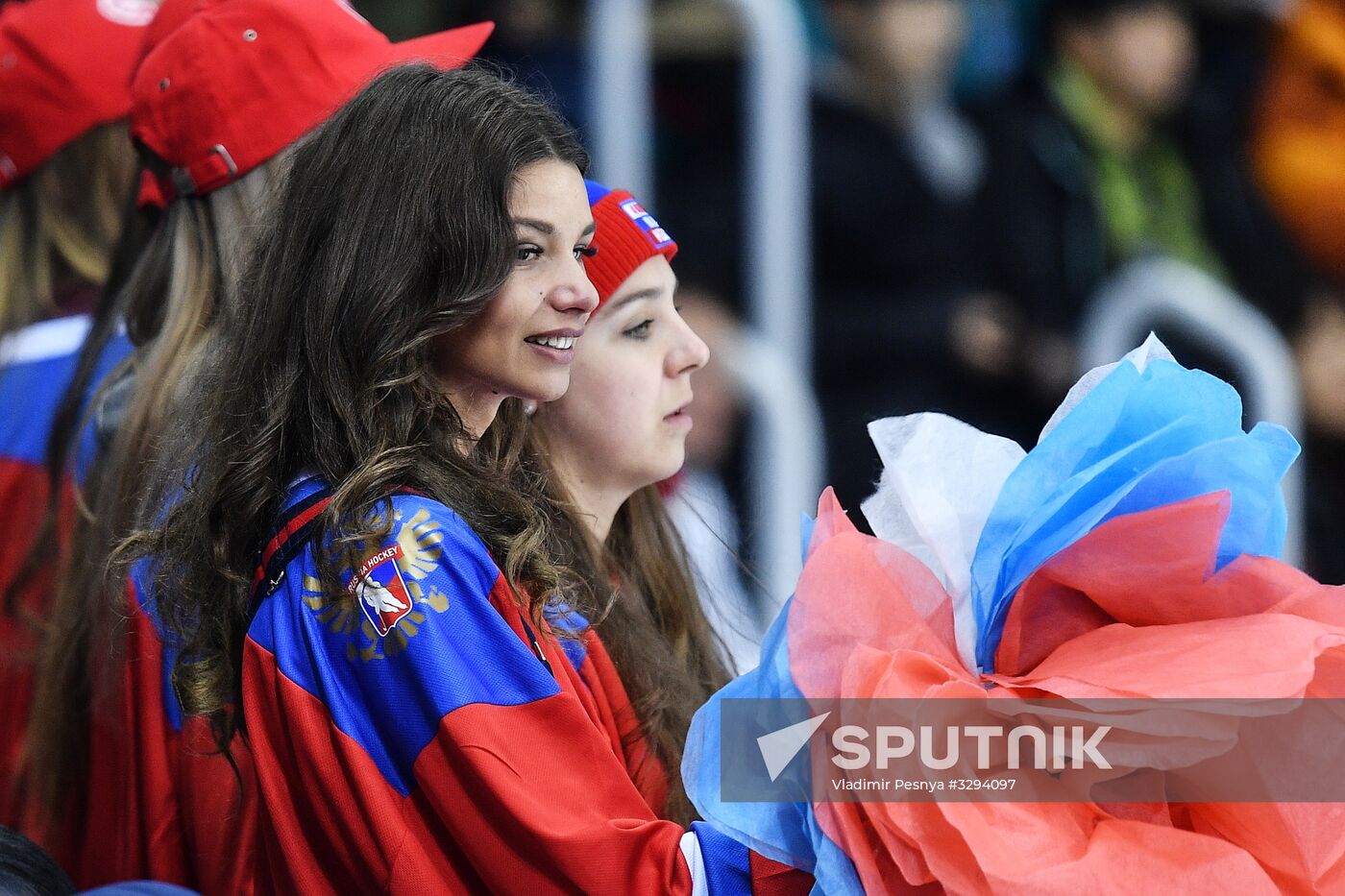 2018 Winter Olympics. Ice hockey. Women. Canada vs. Russia