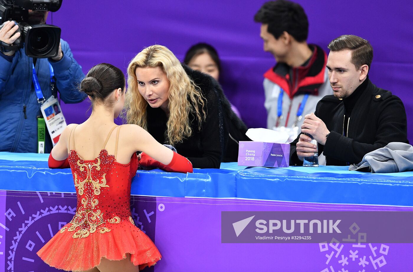 2018 Winter Olympics. Figure skating. Teams. Women's free program