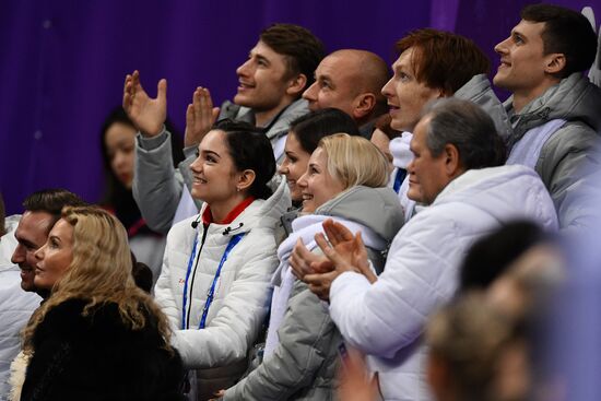 2018 Winter Olympics. Figure skating. Teams. Women's free program