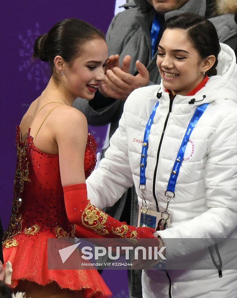 2018 Winter Olympics. Figure skating. Teams. Women's free program