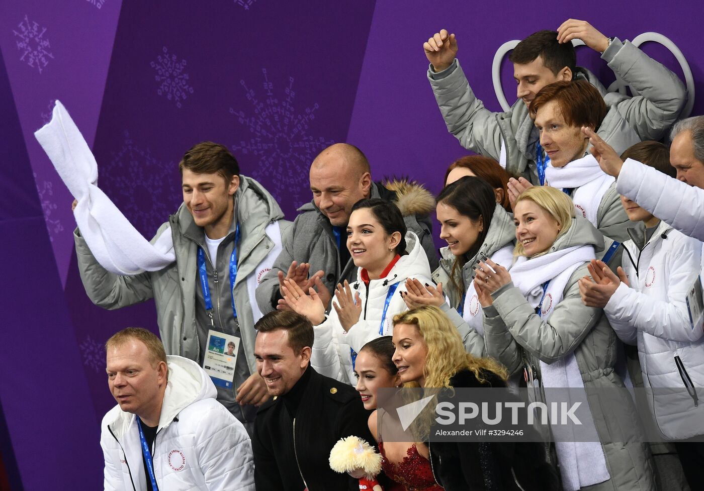 2018 Winter Olympics. Figure skating. Teams. Women's free program