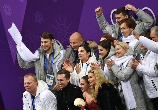 2018 Winter Olympics. Figure skating. Teams. Women's free program