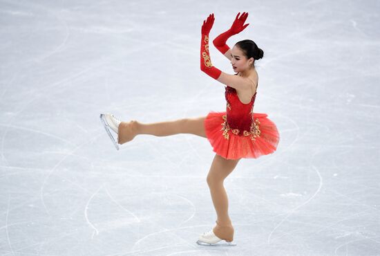 2018 Winter Olympics. Figure skating. Teams. Women's free program