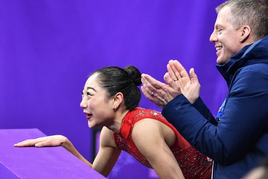 2018 Winter Olympics. Figure skating. Teams. Women's free program