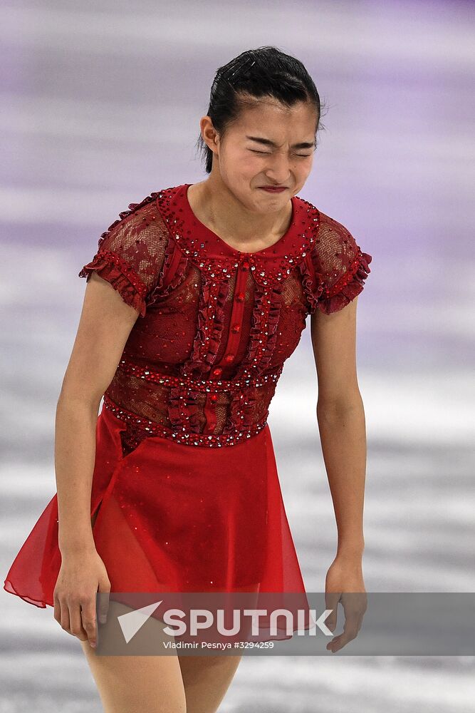 2018 Winter Olympics. Figure skating. Teams. Women's free program