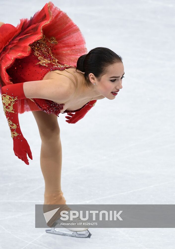 2018 Winter Olympics. Figure skating. Teams. Women's free program