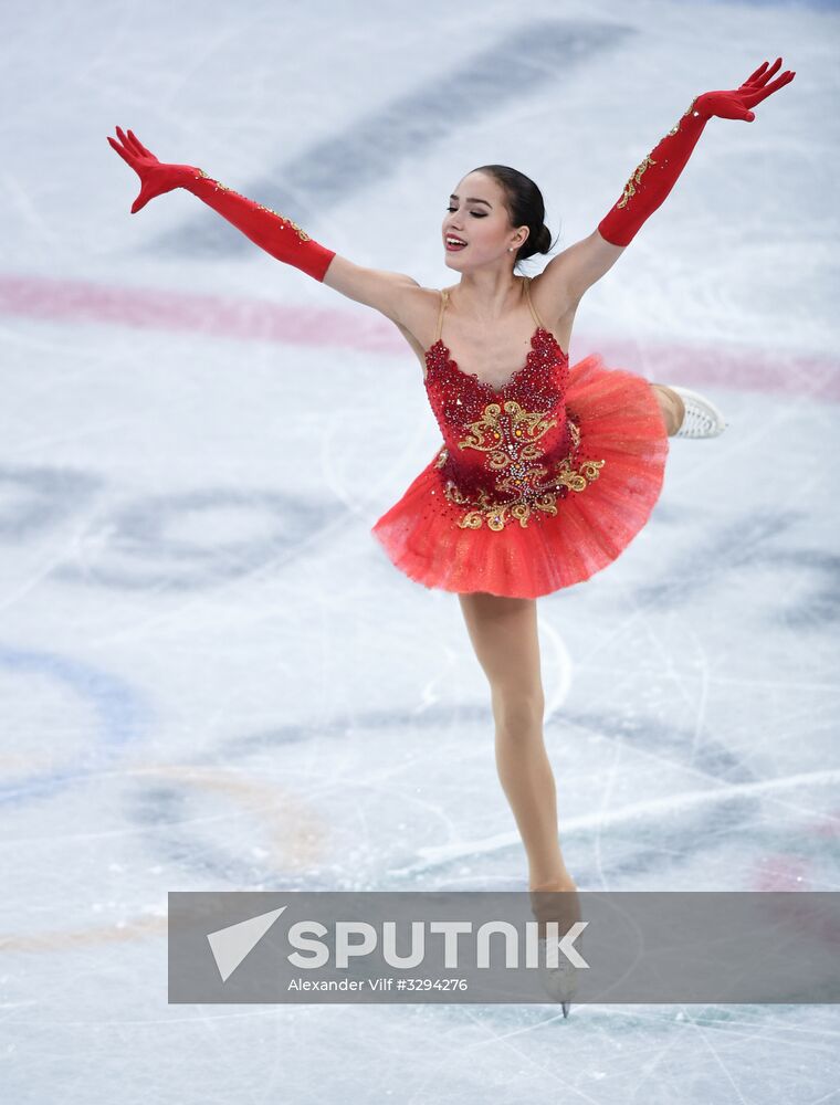 2018 Winter Olympics. Figure skating. Teams. Women's free program