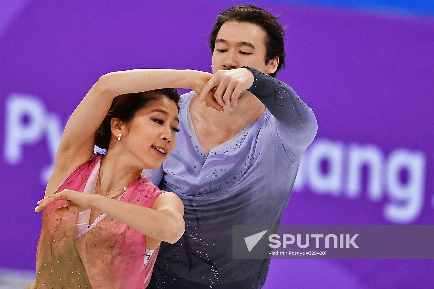 2018 Winter Olympics. Figure skating. Teams. Ice dance. Free skating