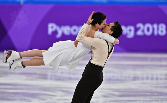 2018 Winter Olympics. Figure skating. Teams. Ice dance. Free skating