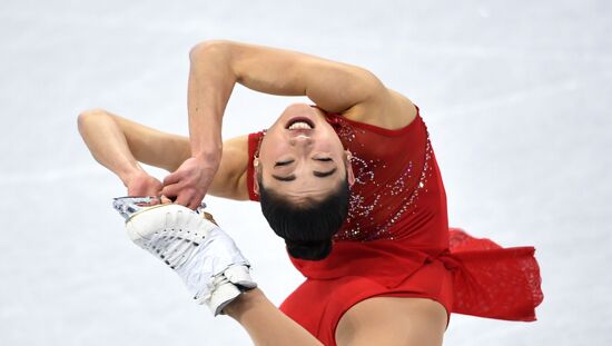 2018 Winter Olympics. Figure skating. Teams. Women. Free program