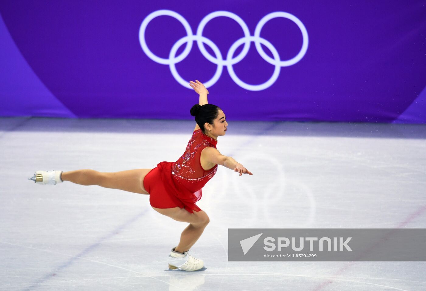 2018 Winter Olympics. Figure skating. Teams. Women. Free program
