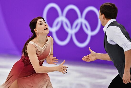 2018 Winter Olympics. Figure skating. Teams. Ice dance. Free skating