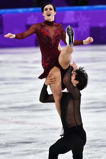 2018 Winter Olympics. Figure skating. Teams. Ice dance. Free skating