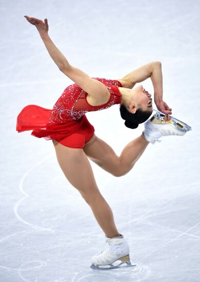 2018 Winter Olympics. Figure skating. Teams. Women. Free program
