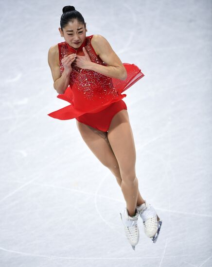 2018 Winter Olympics. Figure skating. Teams. Women. Free program