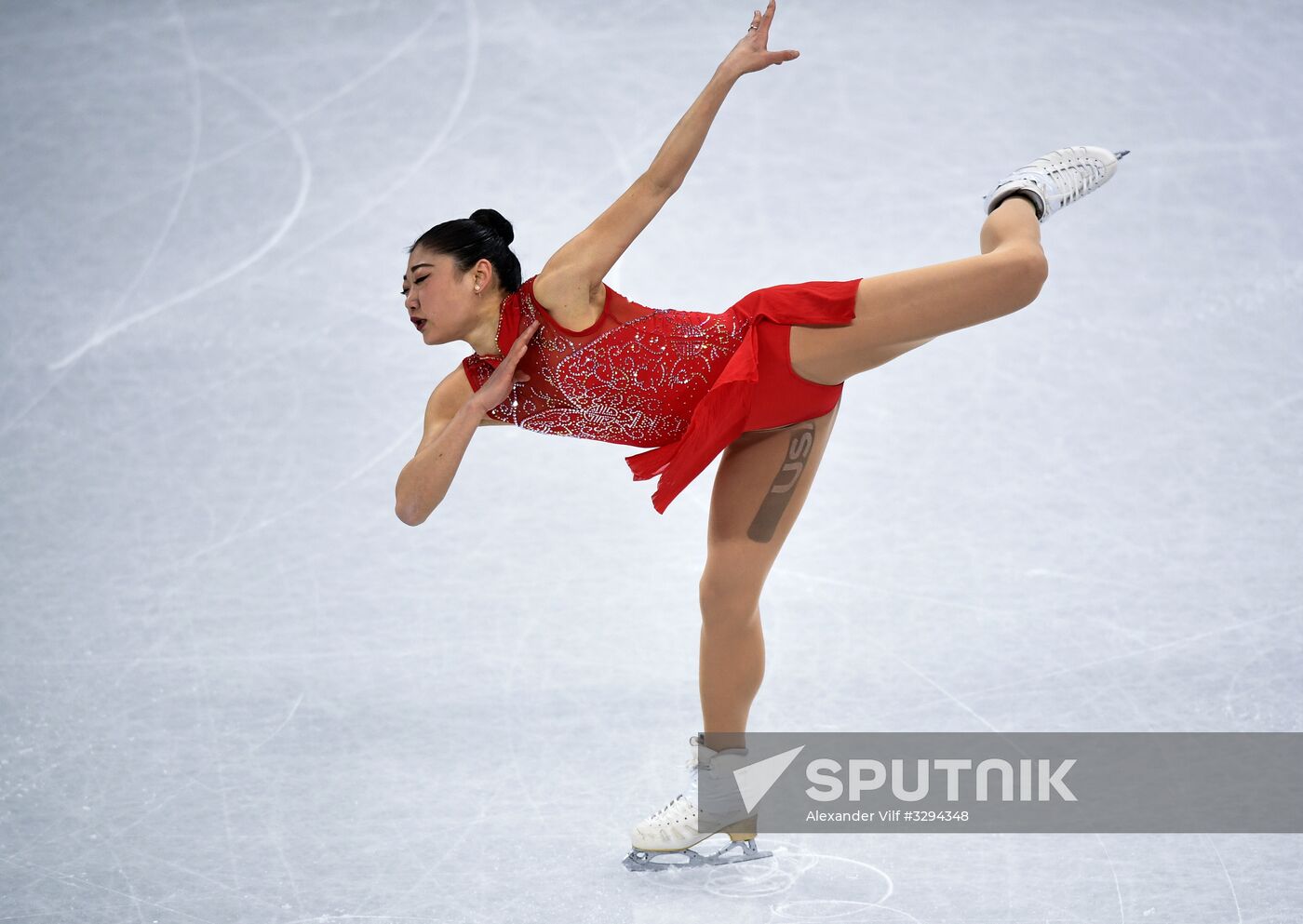 2018 Winter Olympics. Figure skating. Teams. Women. Free program
