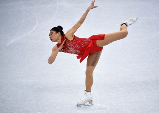 2018 Winter Olympics. Figure skating. Teams. Women. Free program
