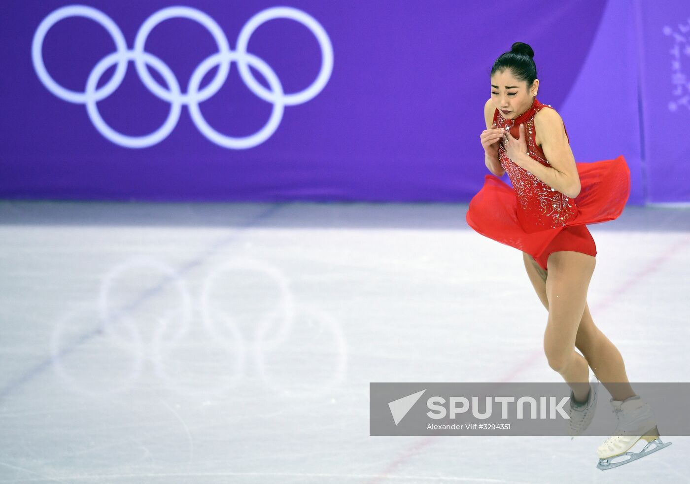 2018 Winter Olympics. Figure skating. Teams. Women. Free program