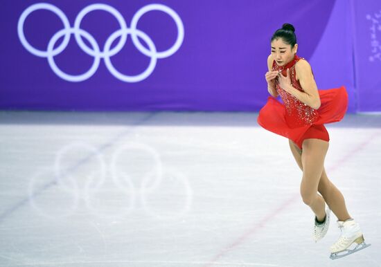 2018 Winter Olympics. Figure skating. Teams. Women. Free program