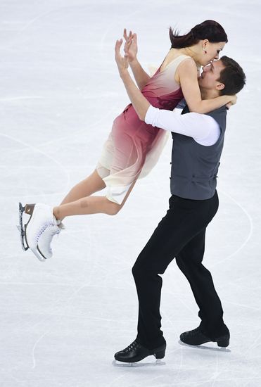 2018 Winter Olympics. Figure skating. Teams. Ice dance. Free skating