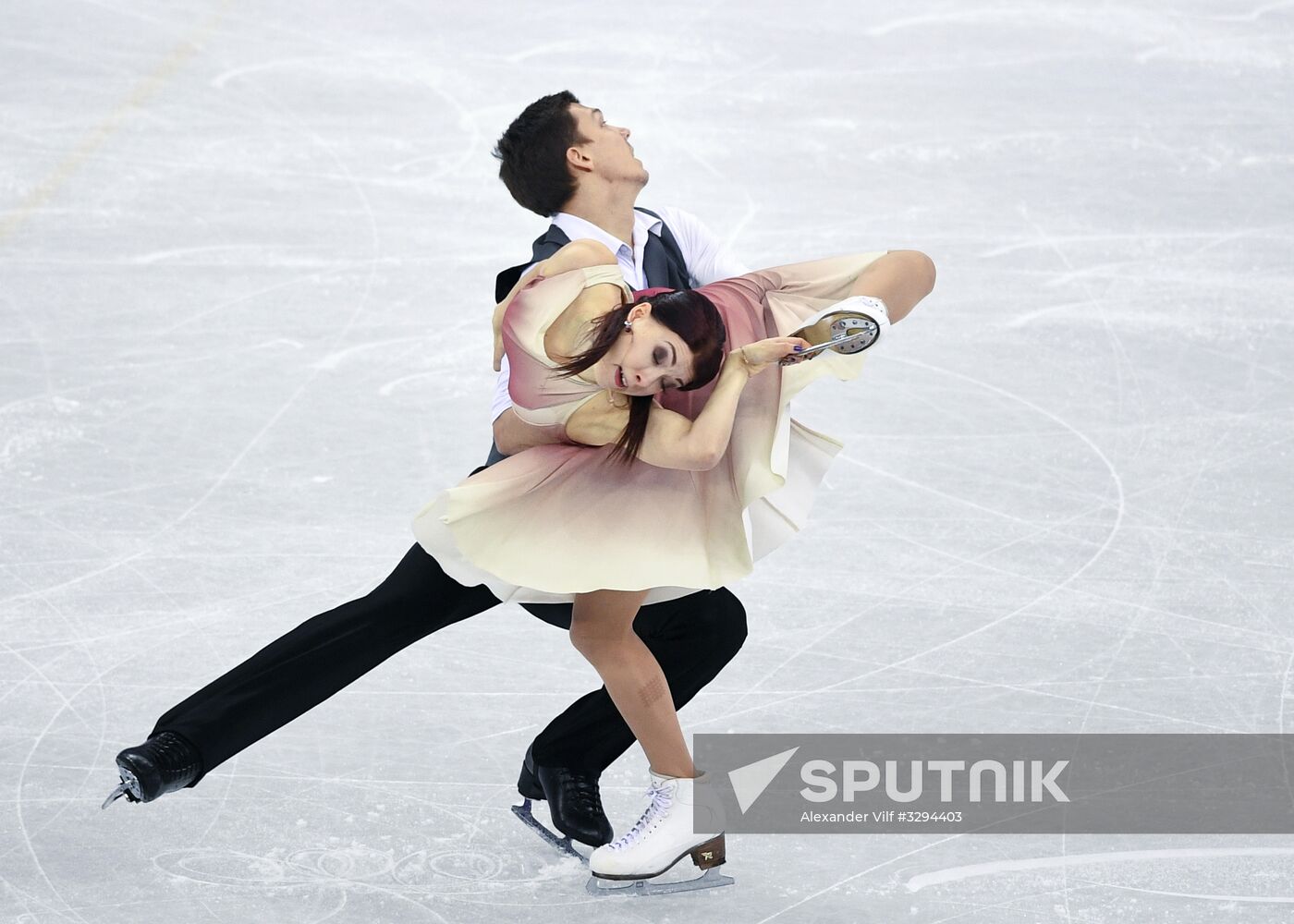 2018 Winter Olympics. Figure skating. Teams. Ice dance. Free skating