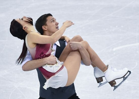 2018 Winter Olympics. Figure skating. Teams. Ice dance. Free skating