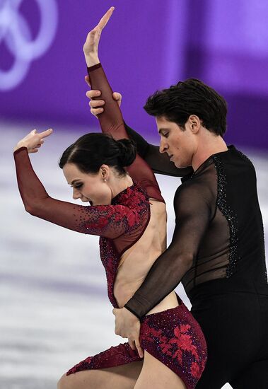2018 Winter Olympics. Figure skating. Teams. Ice dance. Free skating
