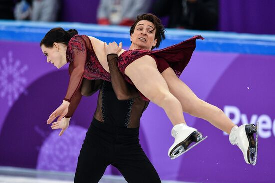 2018 Winter Olympics. Figure skating. Teams. Ice dance. Free skating