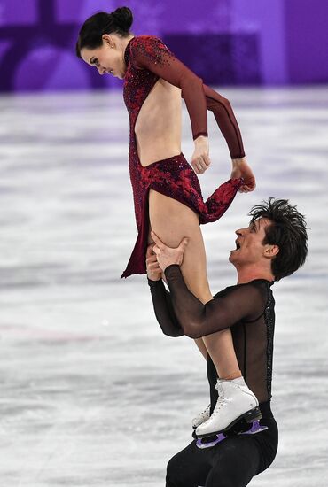 2018 Winter Olympics. Figure skating. Teams. Ice dance. Free skating