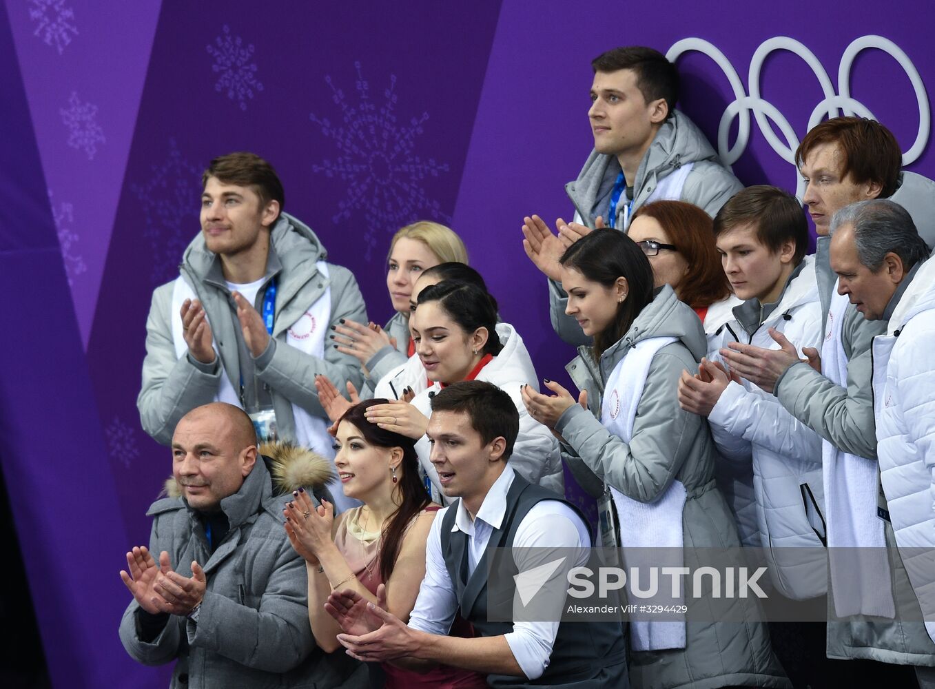 2018 Winter Olympics. Figure skating. Teams. Ice dance. Free skating