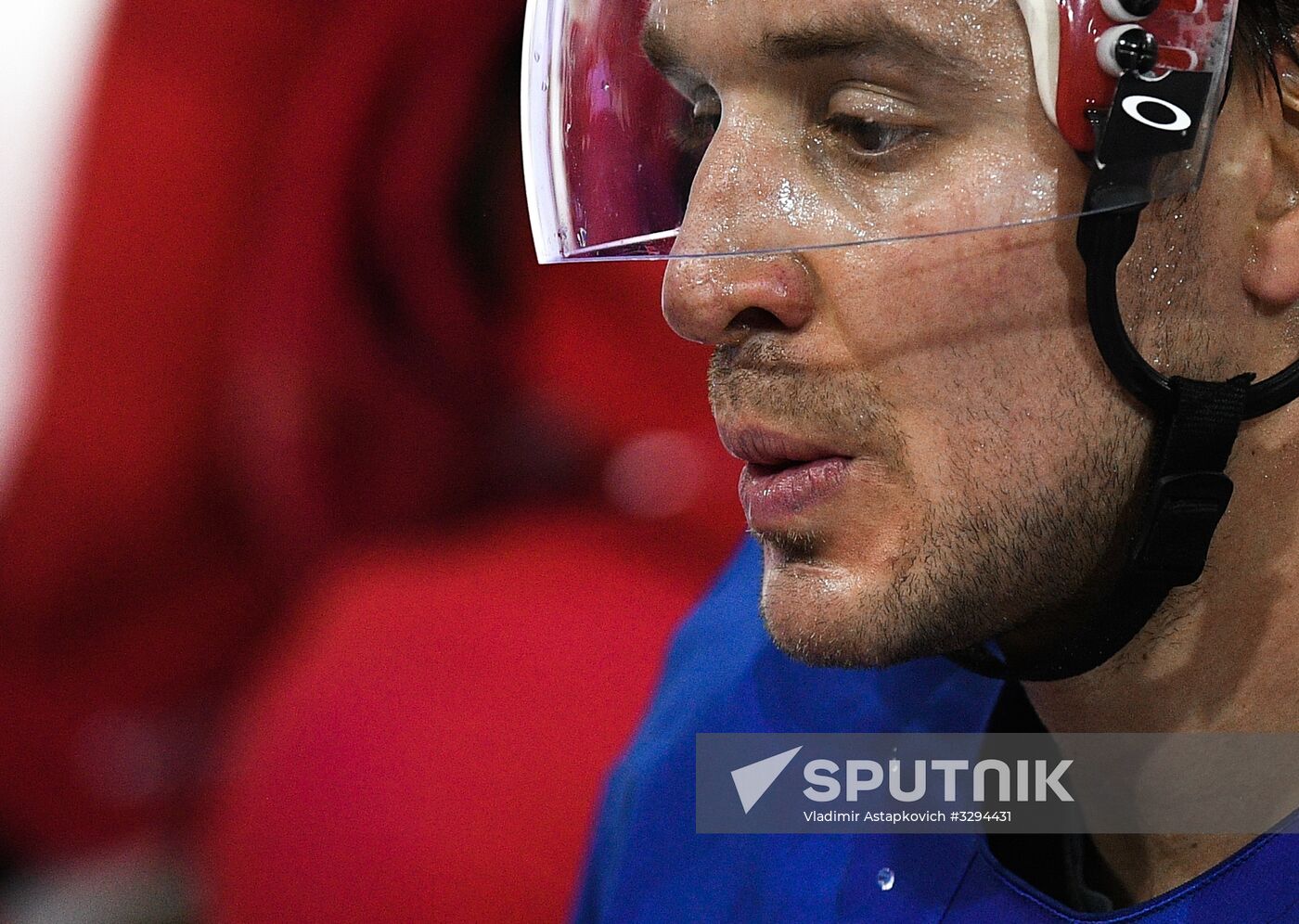2018 Winter Olympics. Hockey. Russia's team holds training session