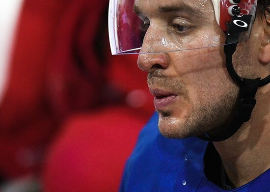 2018 Winter Olympics. Hockey. Russia's team holds training session