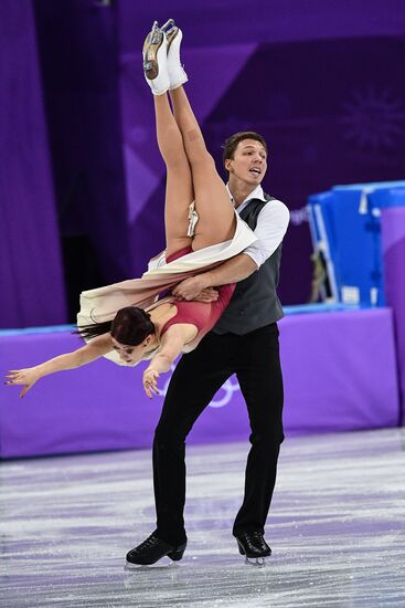 2018 Winter Olympics. Figure skating. Teams. Ice dance. Free skating