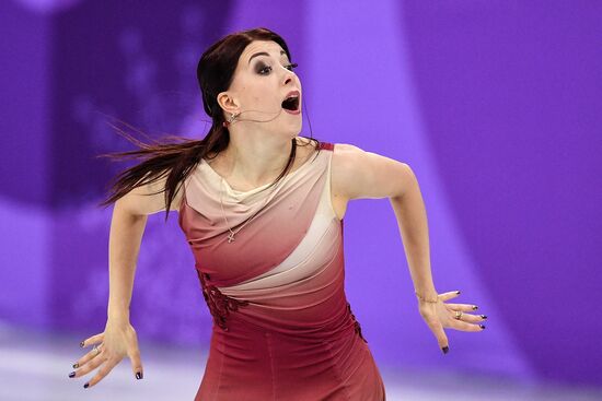 2018 Winter Olympics. Figure skating. Teams. Ice dance. Free skating