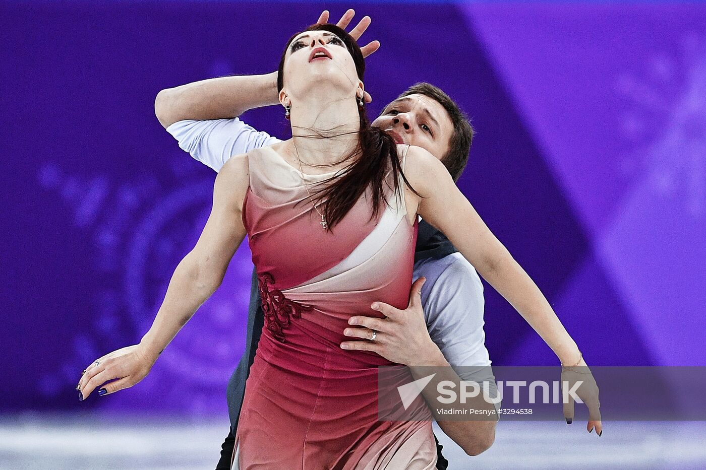 2018 Winter Olympics. Figure skating. Teams. Ice dance. Free skating