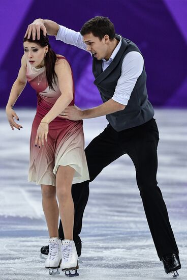 2018 Winter Olympics. Figure skating. Teams. Ice dance. Free skating