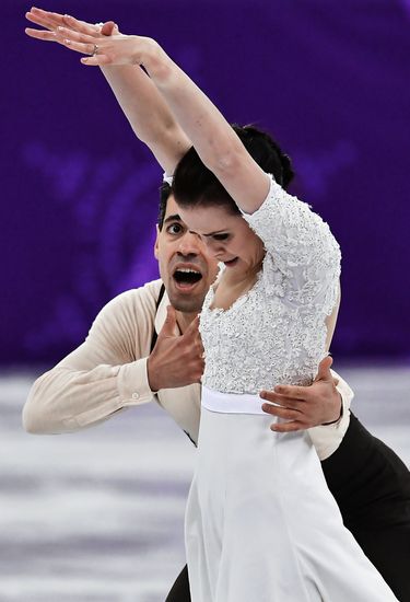 2018 Winter Olympics. Figure skating. Teams. Ice dance. Free skating