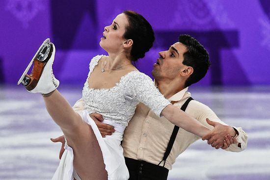 2018 Winter Olympics. Figure skating. Teams. Ice dance. Free skating