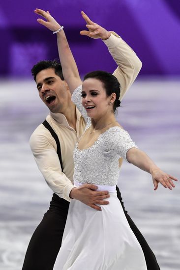 2018 Winter Olympics. Figure skating. Teams. Ice dance. Free skating